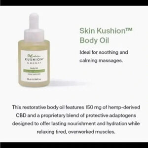 Monat skin kushion body oil